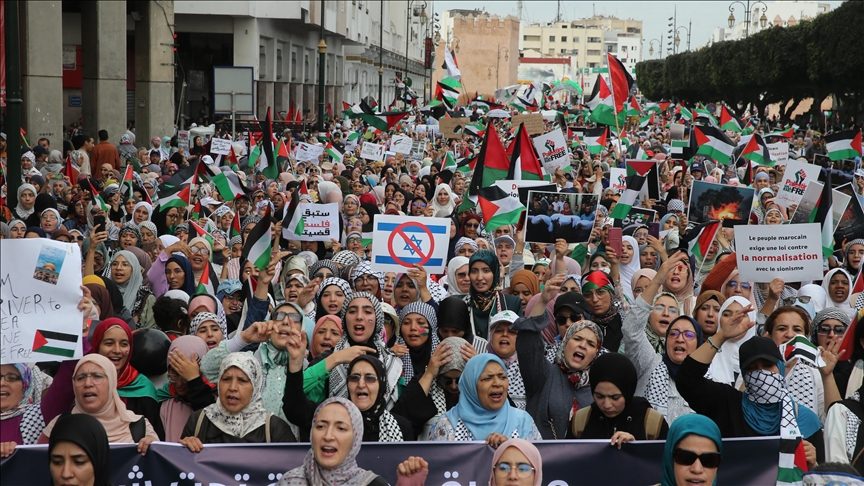 احتجاجات في المغرب واليمن